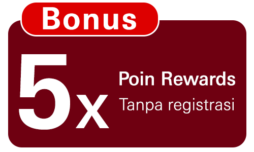 Bonus 5X Poin Rewards